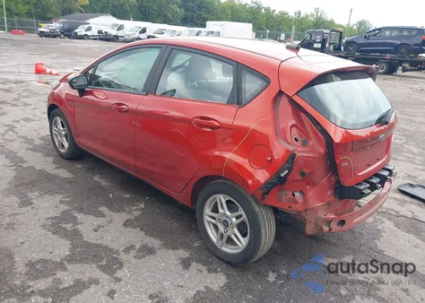 2019 Ford Fiesta Se из США, поврежденный, VIN 3FADP4EJ4KM131783